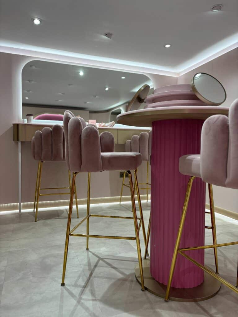 Lighting Installation Make Up Studio, Carnaby Street London - Pretty Wired